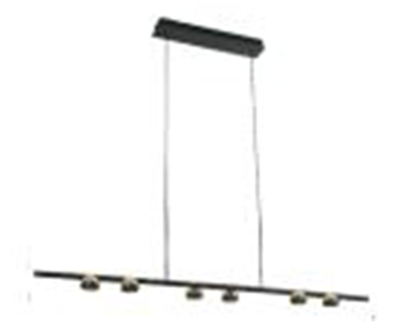 Pendente em Led 5W Oto Preto e Rose Gold image number 0