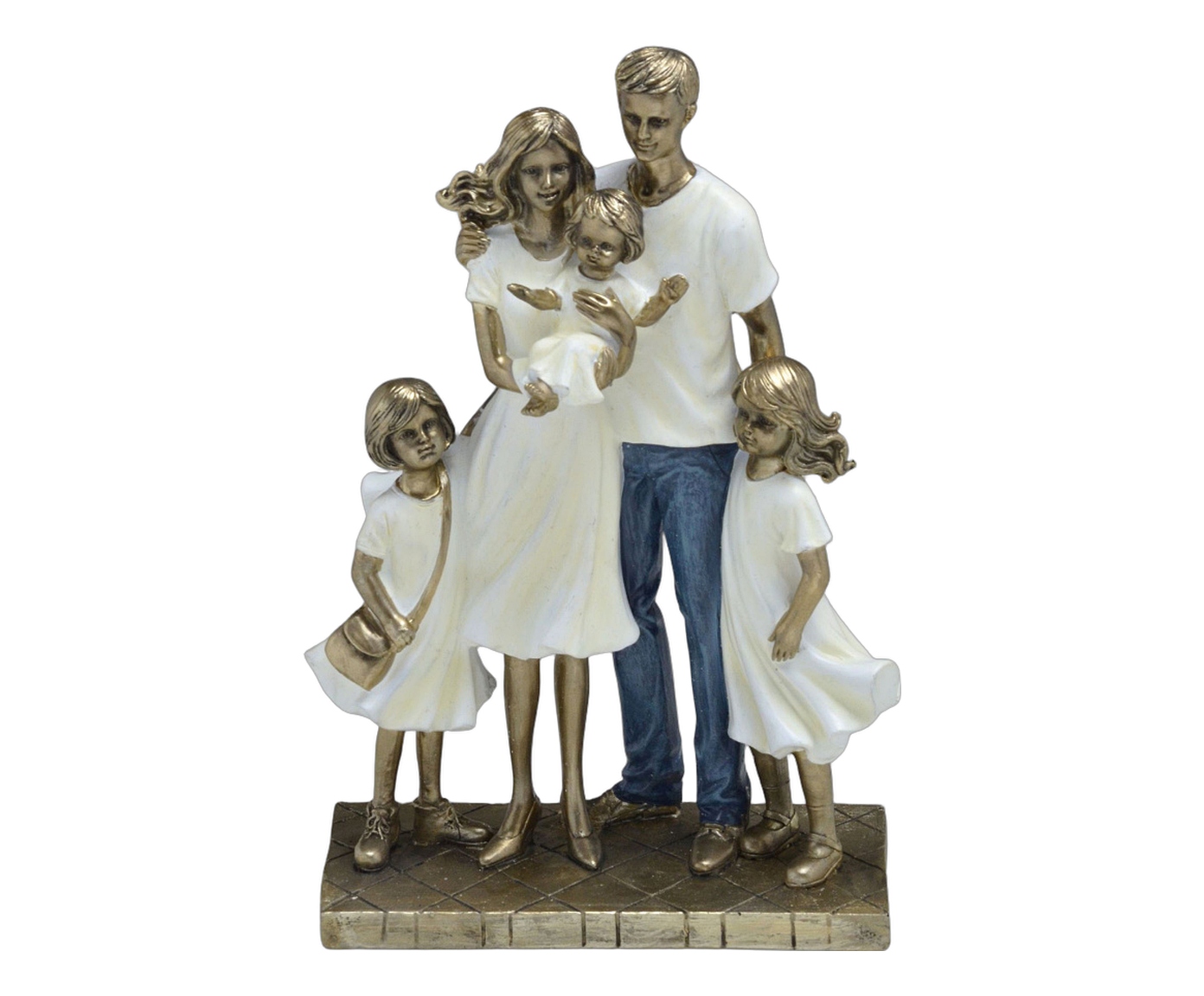 Fam&iacute;lia Decorativa Alento Azul e Dourado image number 0