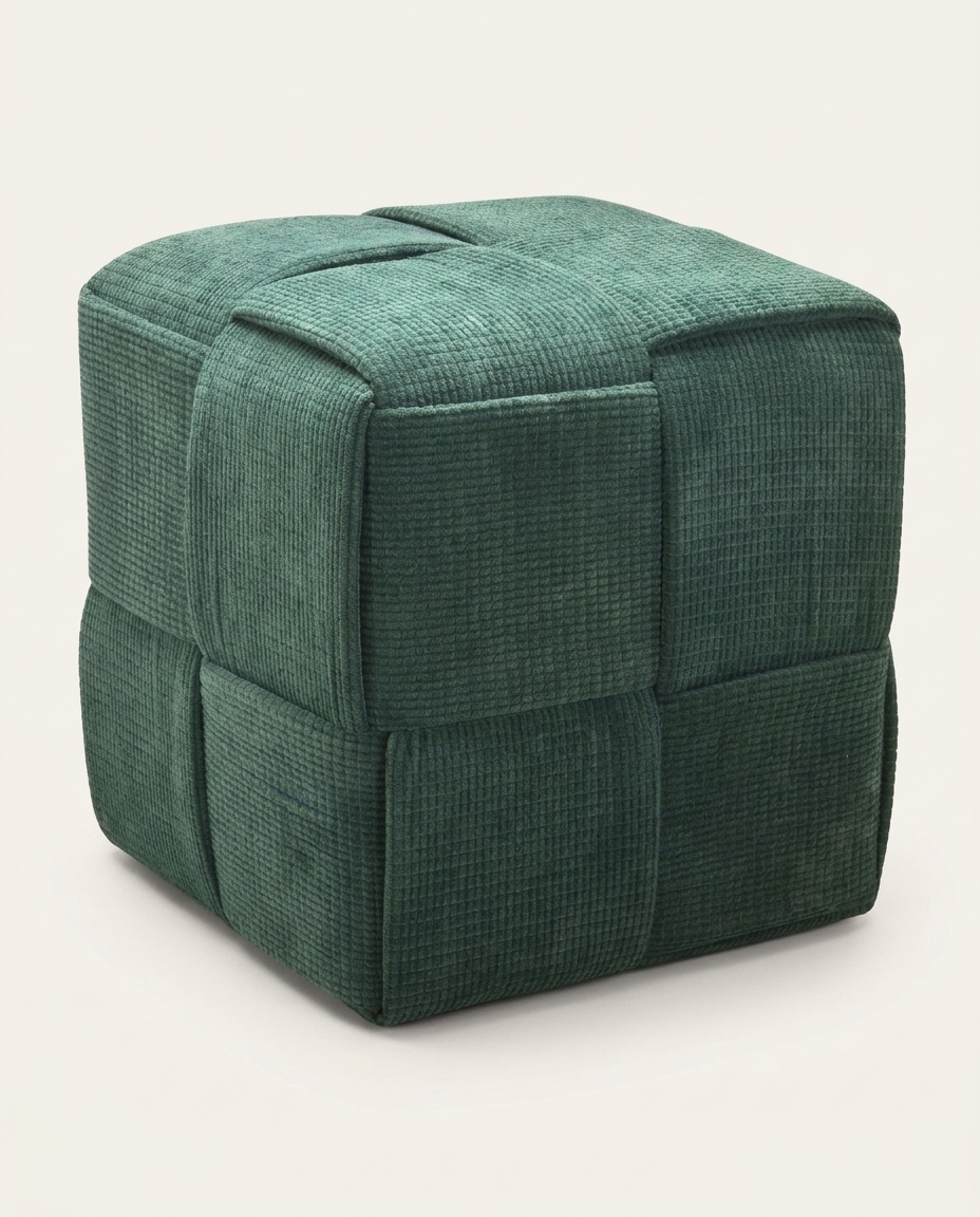 Banco em Veludo Transpasse - Verde - image 1