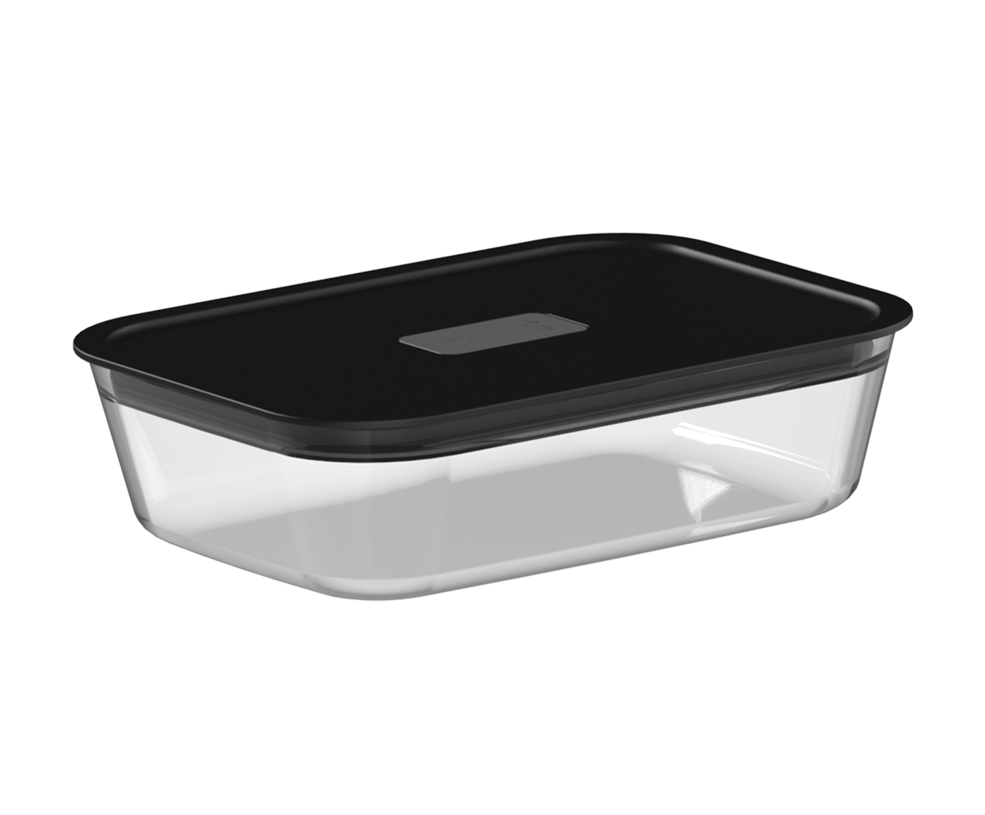 Pote de Vidro Herm&eacute;tico Fresh Lock Preto - image 0