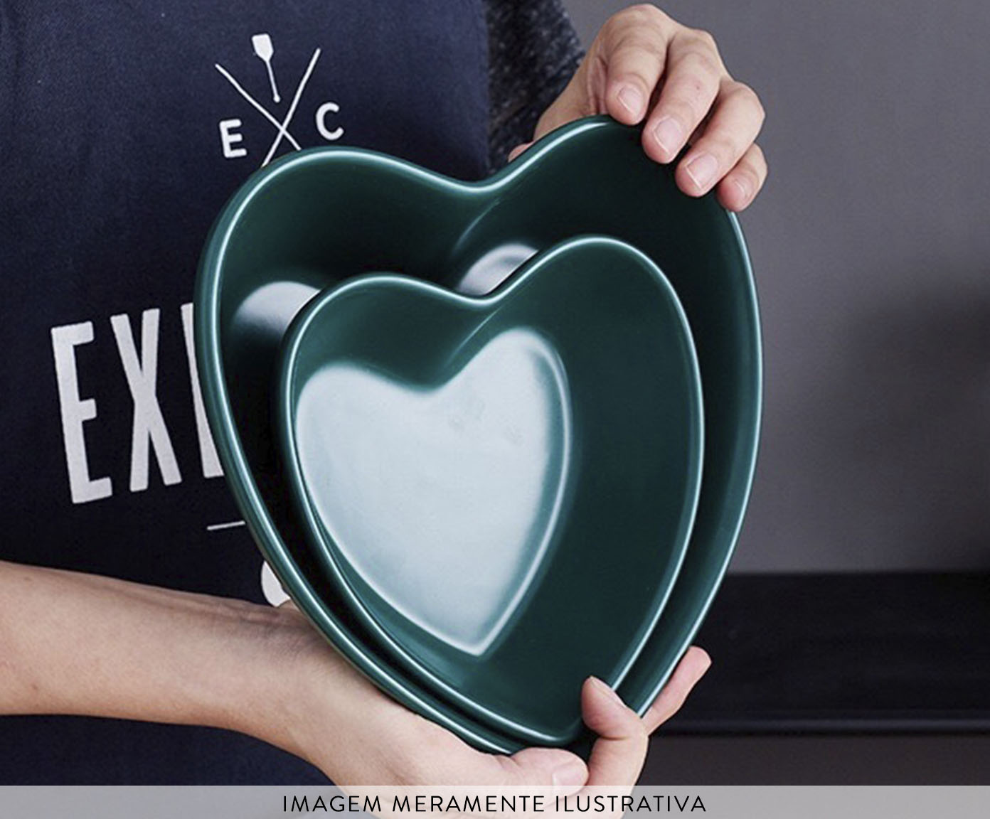 Bowl Cora&ccedil;&atilde;o Gourmand Verde image number 2