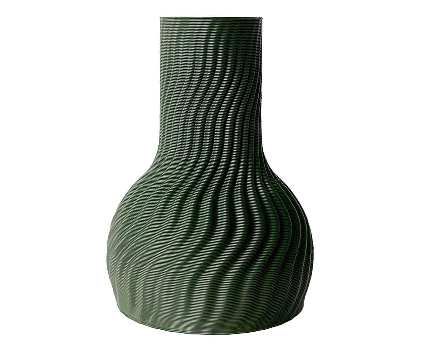 Mini Vaso Onda 2 Verde image number 0