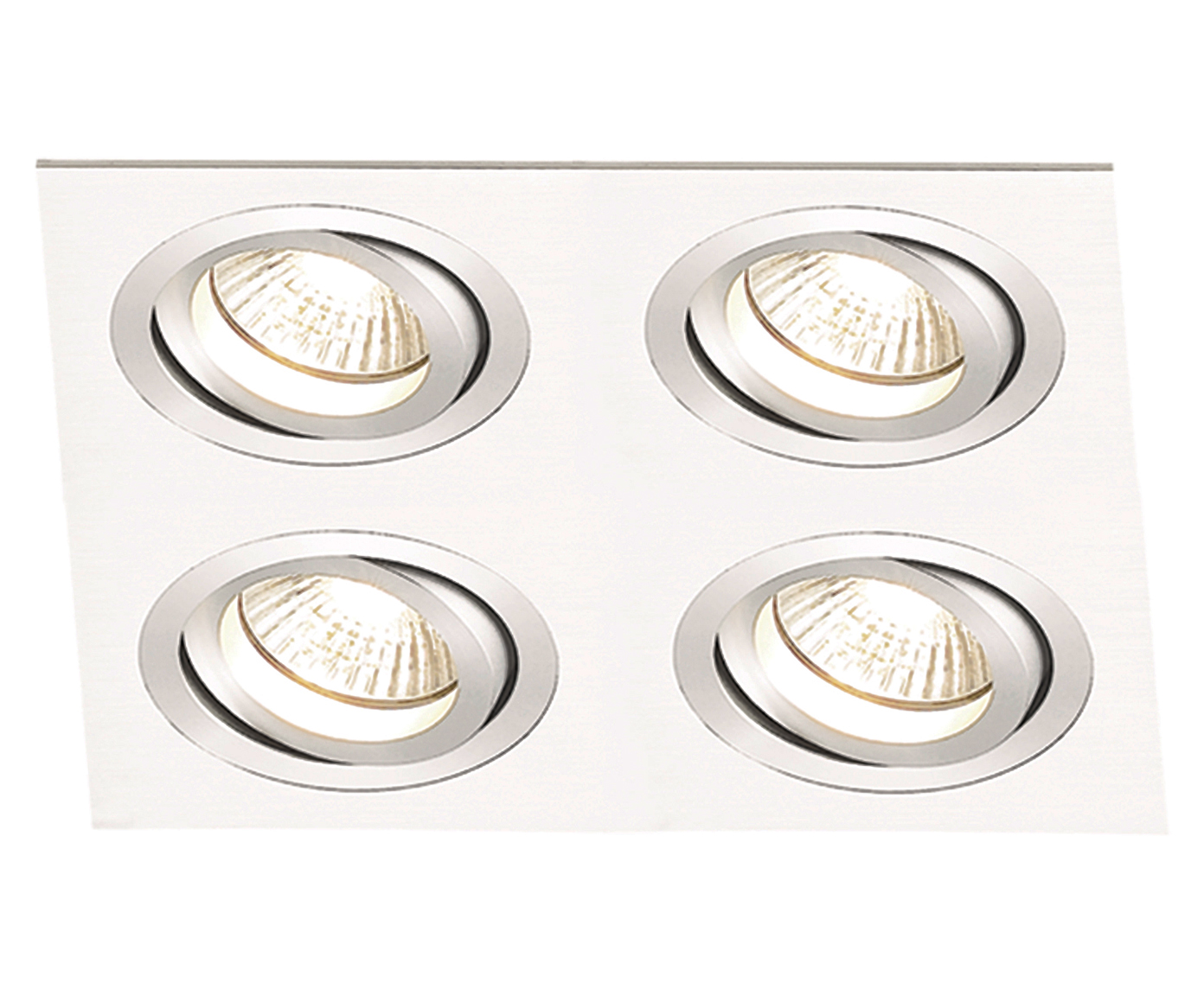 Spot Embutido Ecco Quatro Branco Bivolt image number 0