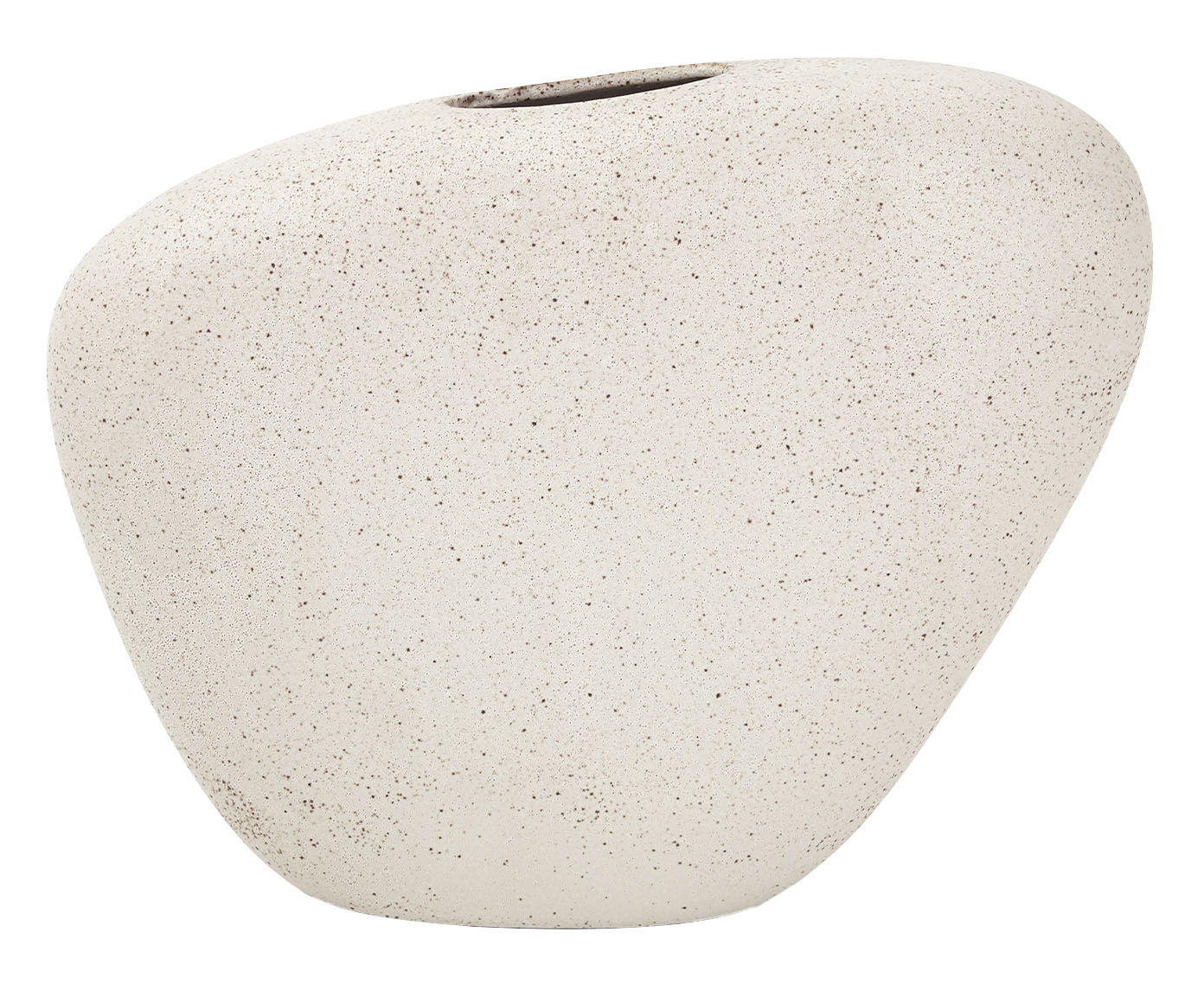 Vaso M&eacute;dio em Cer&acirc;mica Clarie Off White image number 0