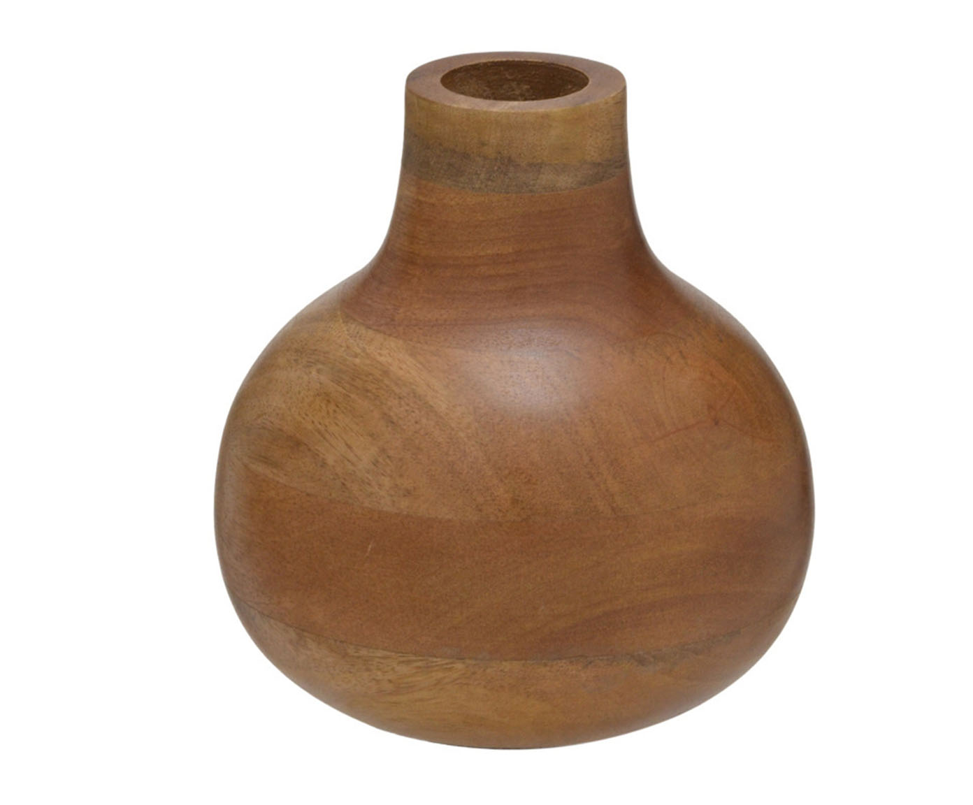 Vaso em Madeira Dresdin - Marrom - image 0