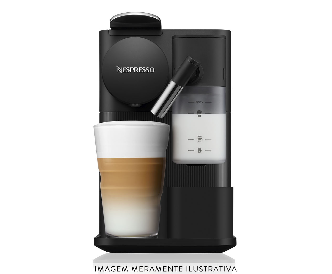 Cafeteira Nespresso Lattissima One Preta - 110V image number 1