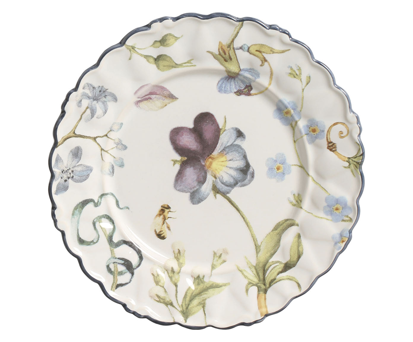Jogo de Pratos de Sobremesa Romantic Flowers - image 0