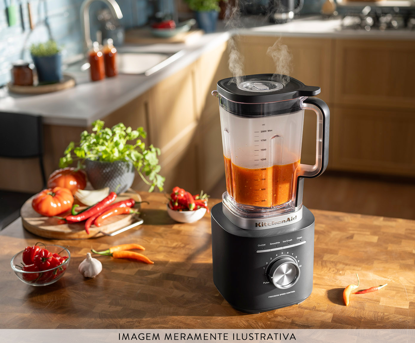 Liquidificador Pure Power Kitchenaid Black Matte image number 6
