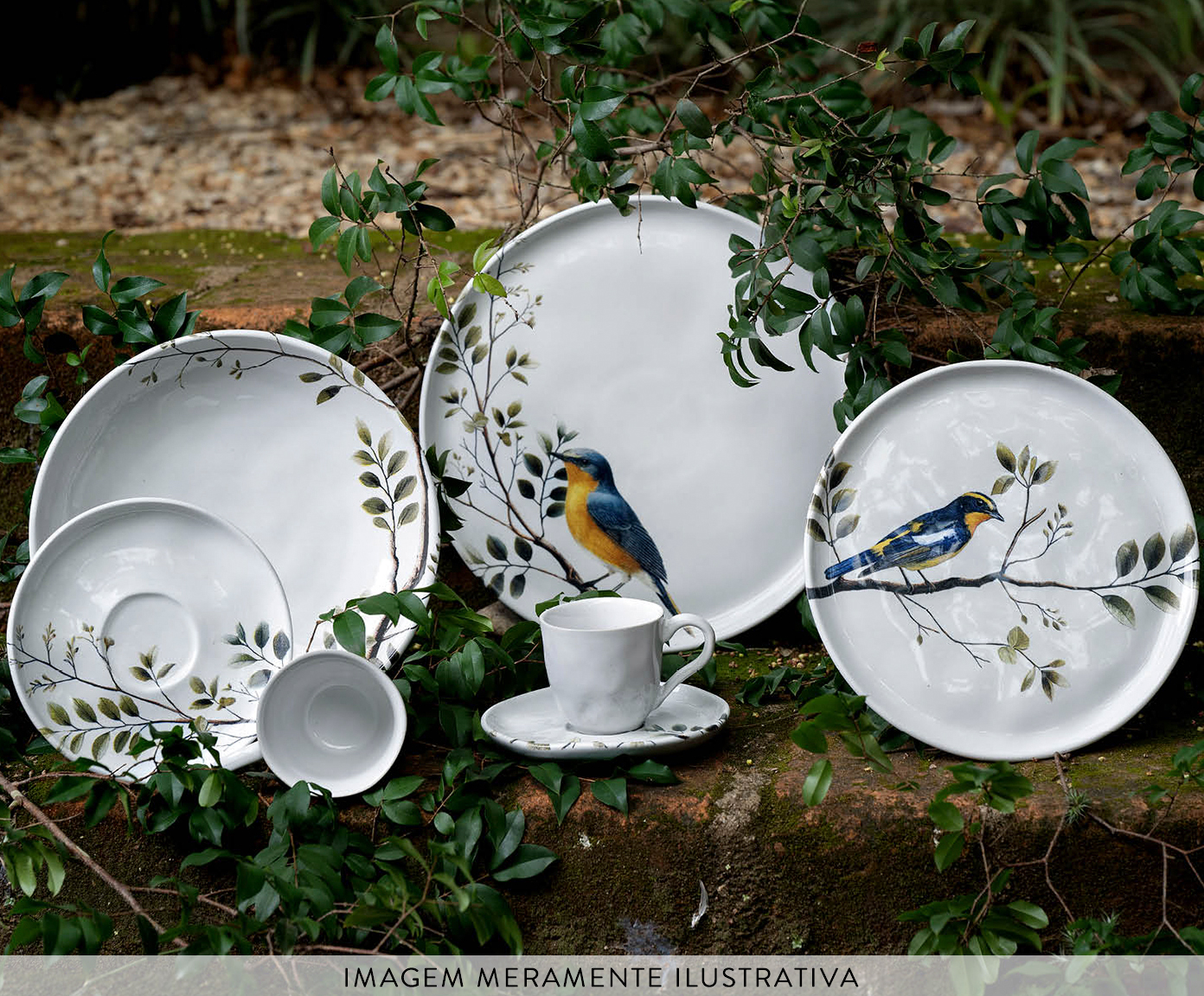 Jogo de X&iacute;caras para Caf&eacute; Bio Birdy Animal image number 2