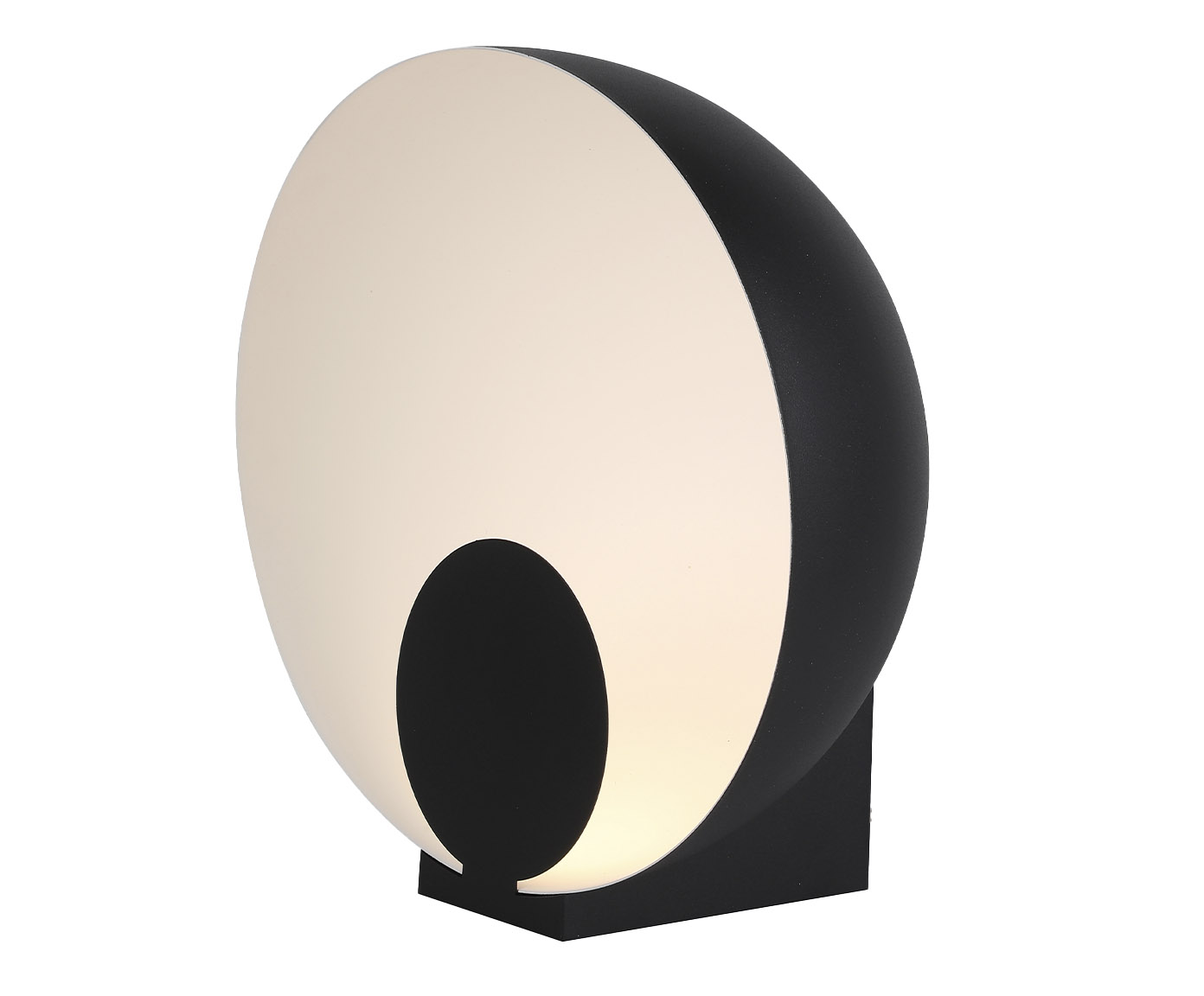 Abajur Gong Preto Bivolt image number 0