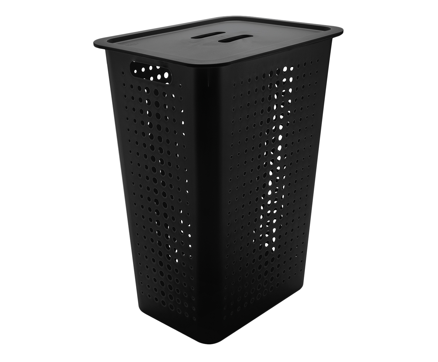 Cesto para Roupas com Tampa Lipa Preto - image 0