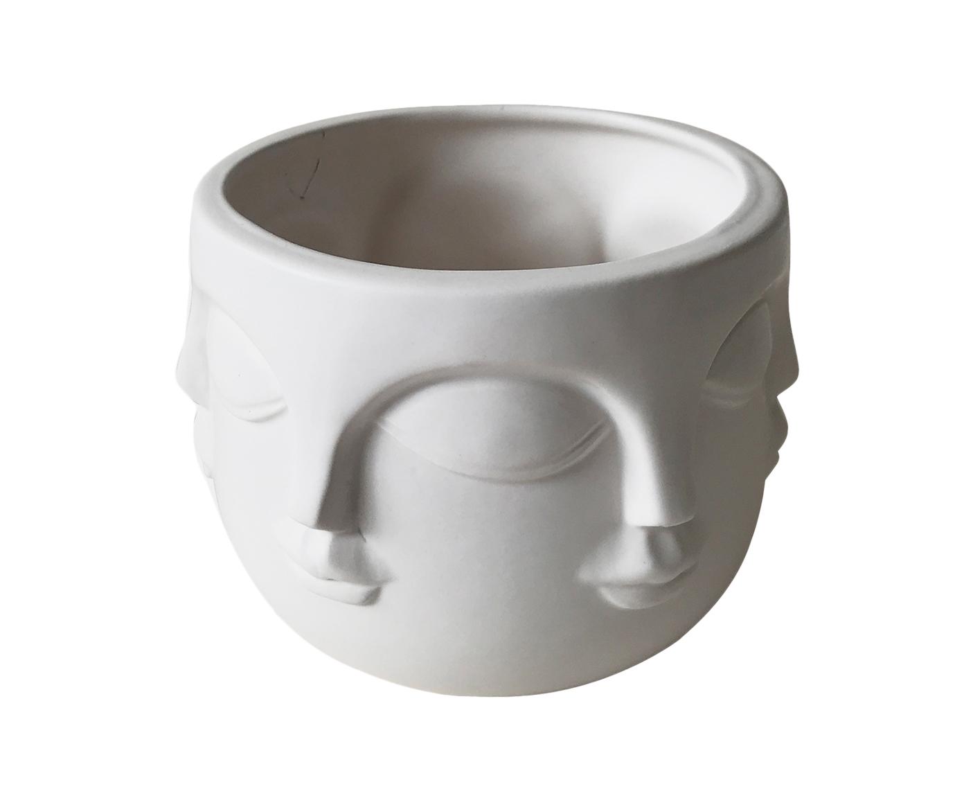 Cachepot Gesichter Branco image number 0