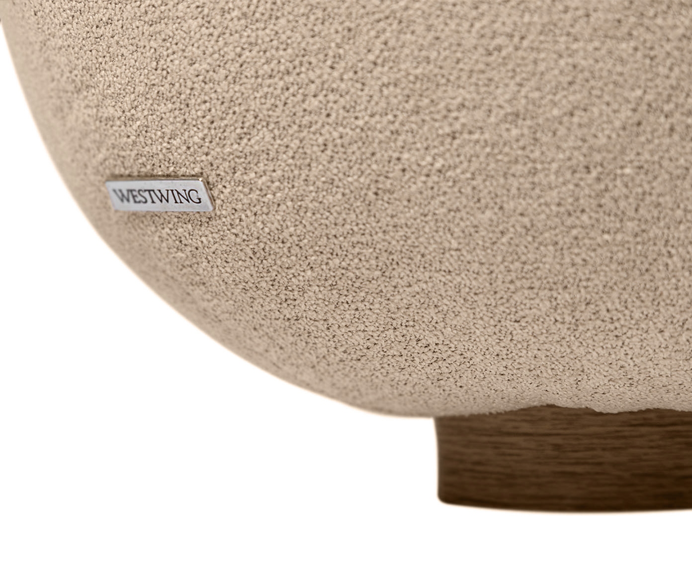 Poltrona em Veludo Boucle Nube Fendi image number 10