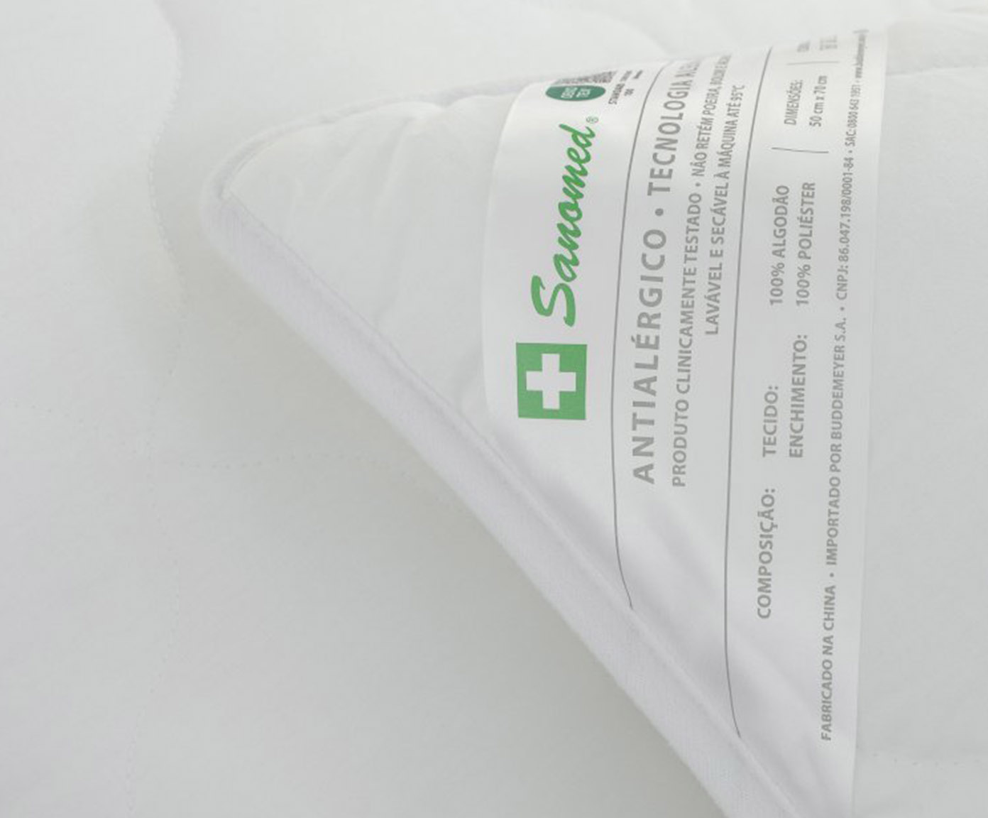 Travesseiro Alem&atilde;o Sanomed Branco - image 1