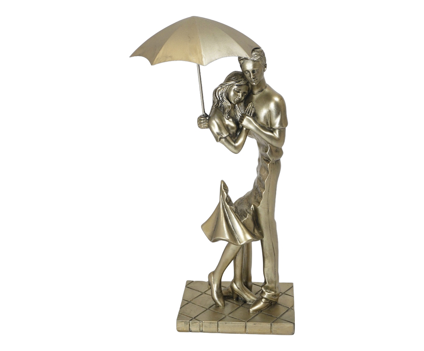 Casal Decorativo Juntto Dourado image number 0