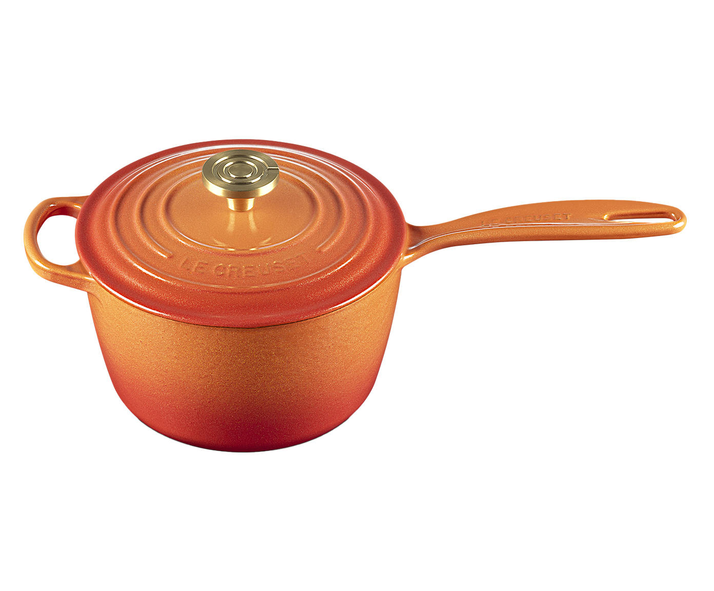 Panela Molheira com Pegador Dourado Signature Flamme Dor&eacute;e - 18cm - image 0