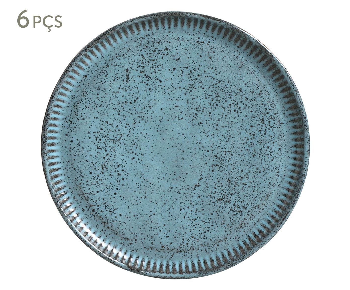 Jogo de Pratos para Sobremesa Linhas Night Sky Azul - image 0