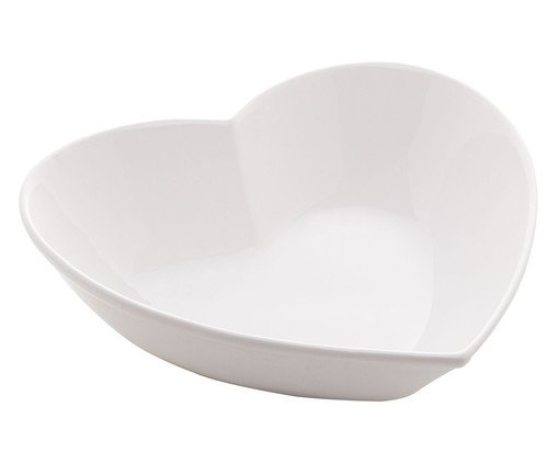 Pote Decorativo Cora&ccedil;&atilde;o Branco image number 0