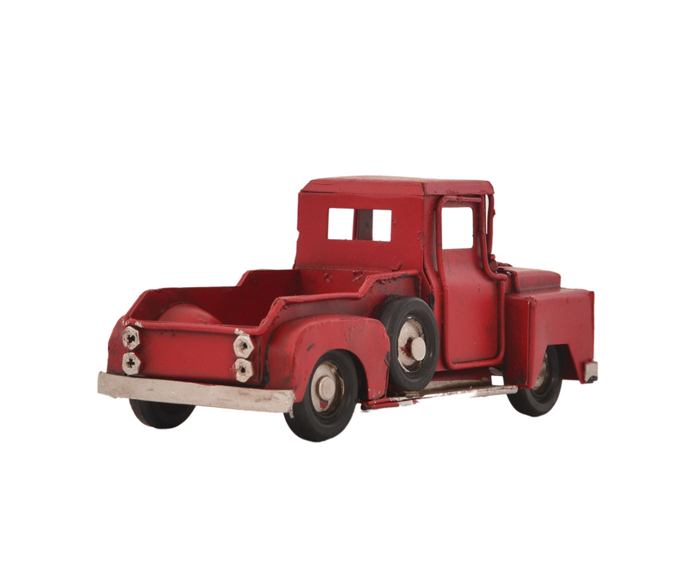 Carro Pickup Retr&ocirc; Vermelho image number 5