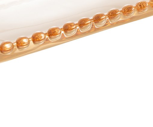 Travessa Oval para Servir em Cristal Pearl image number 3