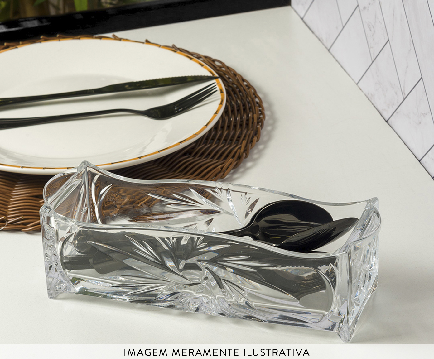 Faqueiro em Inox Positano Preto image number 8