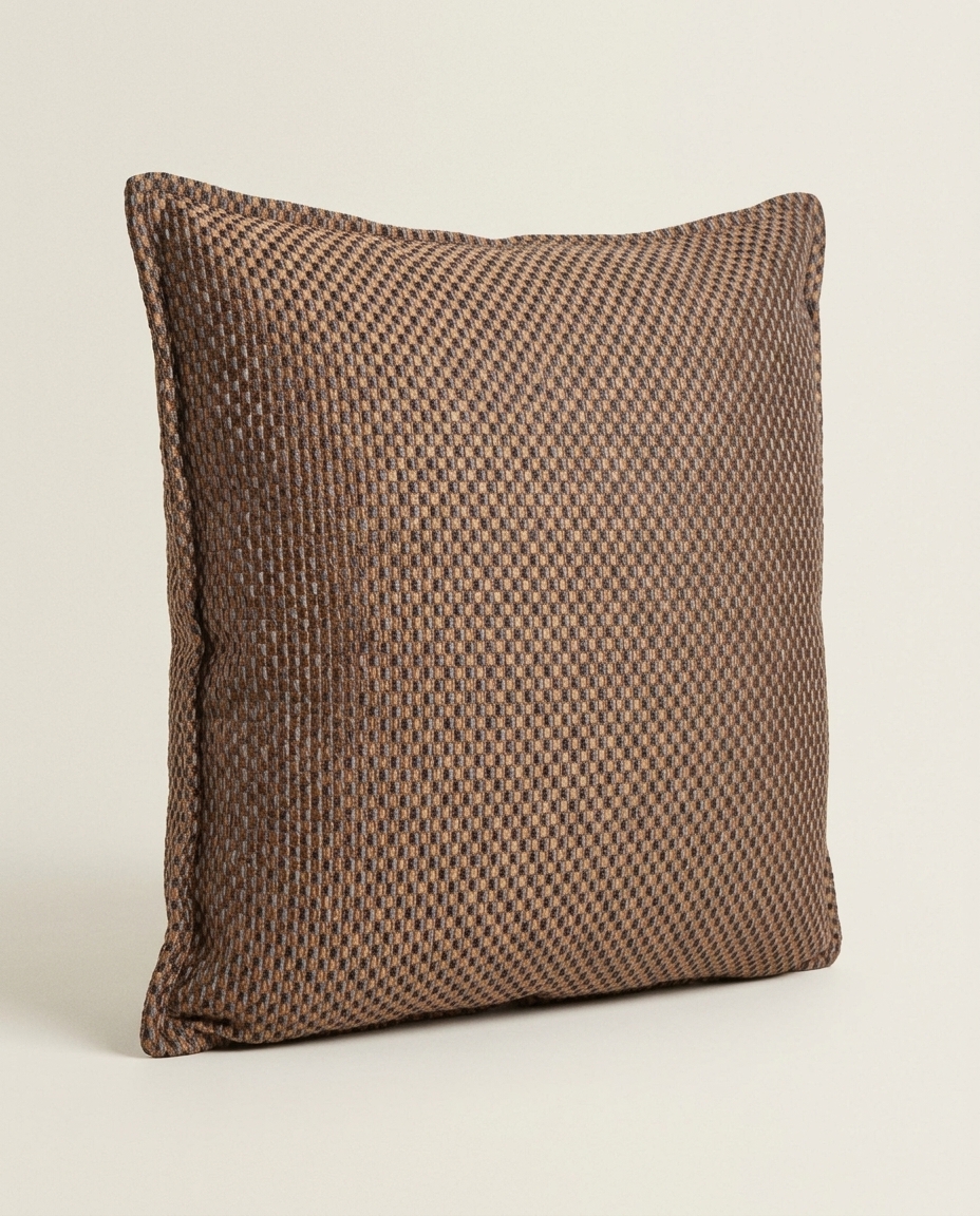 Capa Almofada Earthy Caf&eacute; - image 0