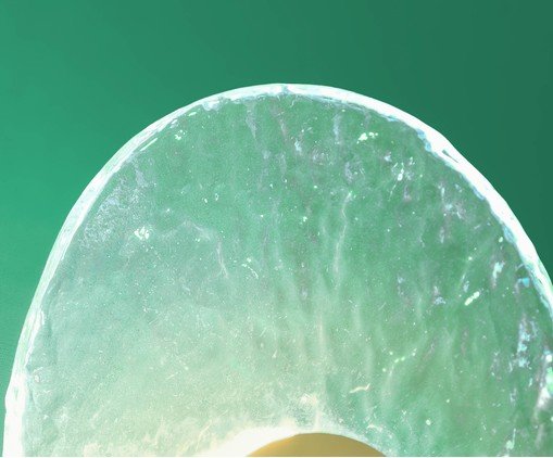Arandela Borgo Transparente e Dourado image number 2