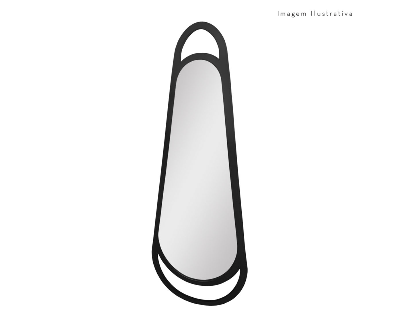 Espelho de Corpo Double Preto - image 1