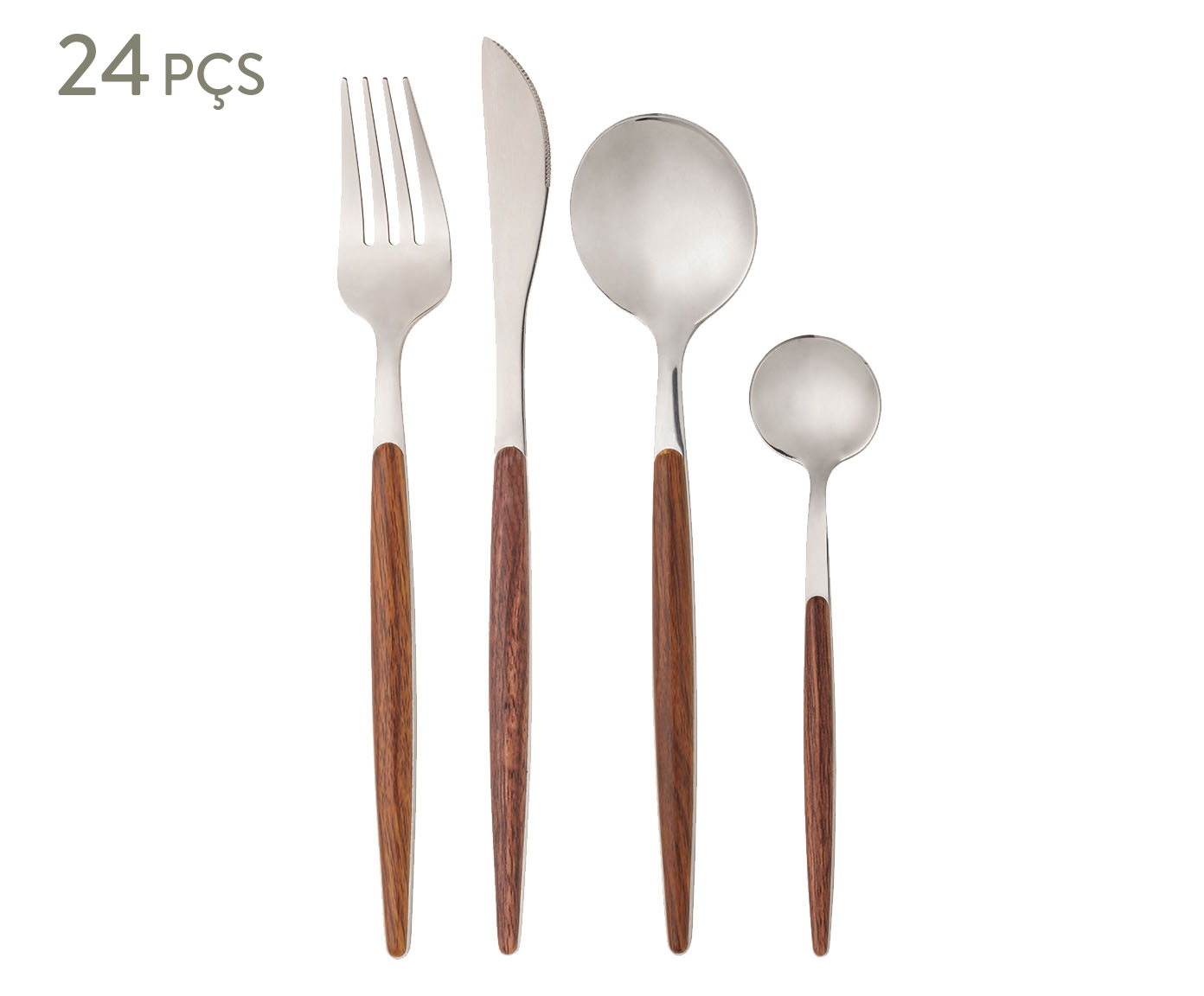 Faqueiro em Inox Organic image number 0