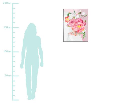 Woman In Flower lll 101x76 -  Alexandre Ven&acirc;ncio image number 1