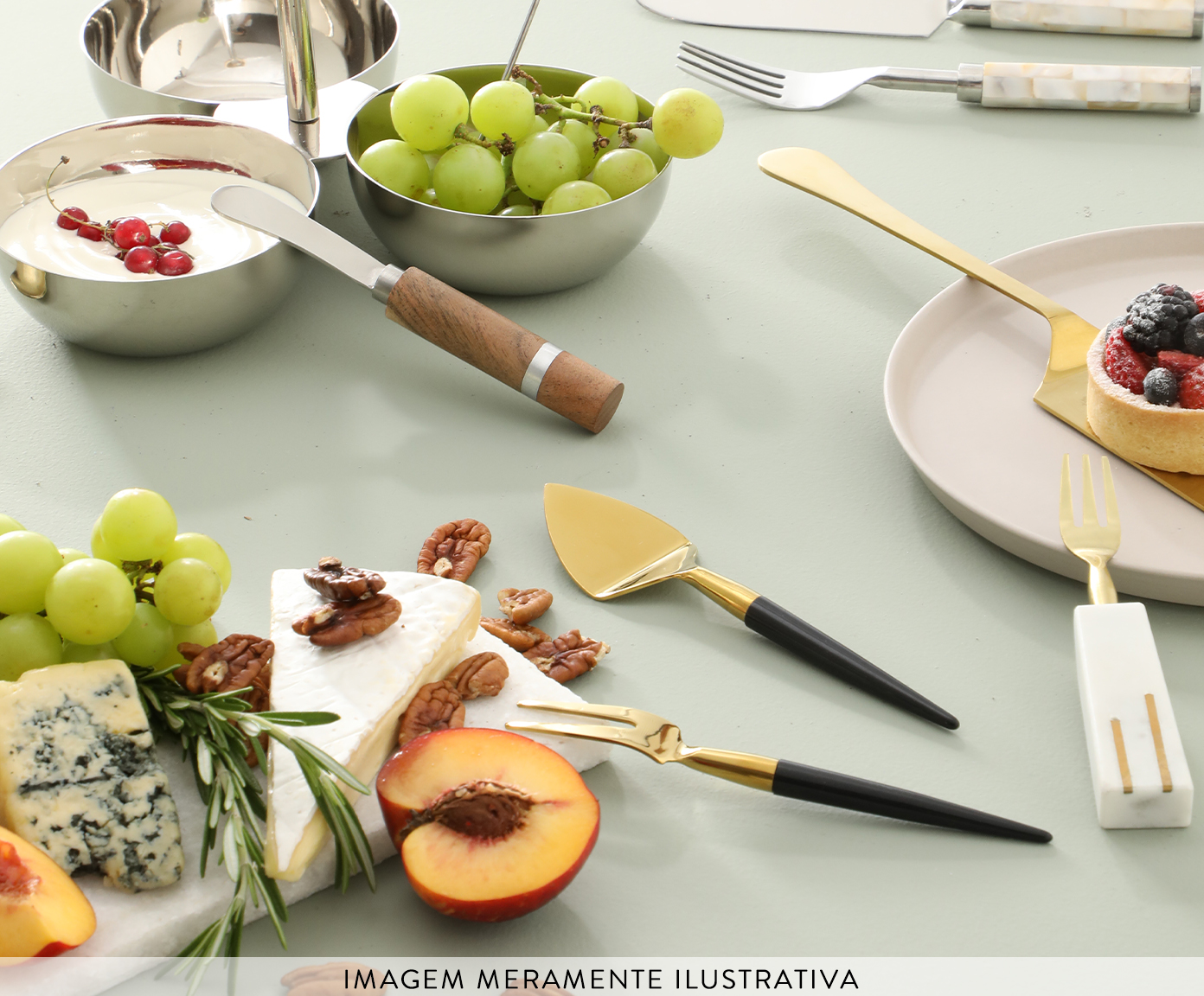 Colher para Servir Dish it Up - Prata image number 6
