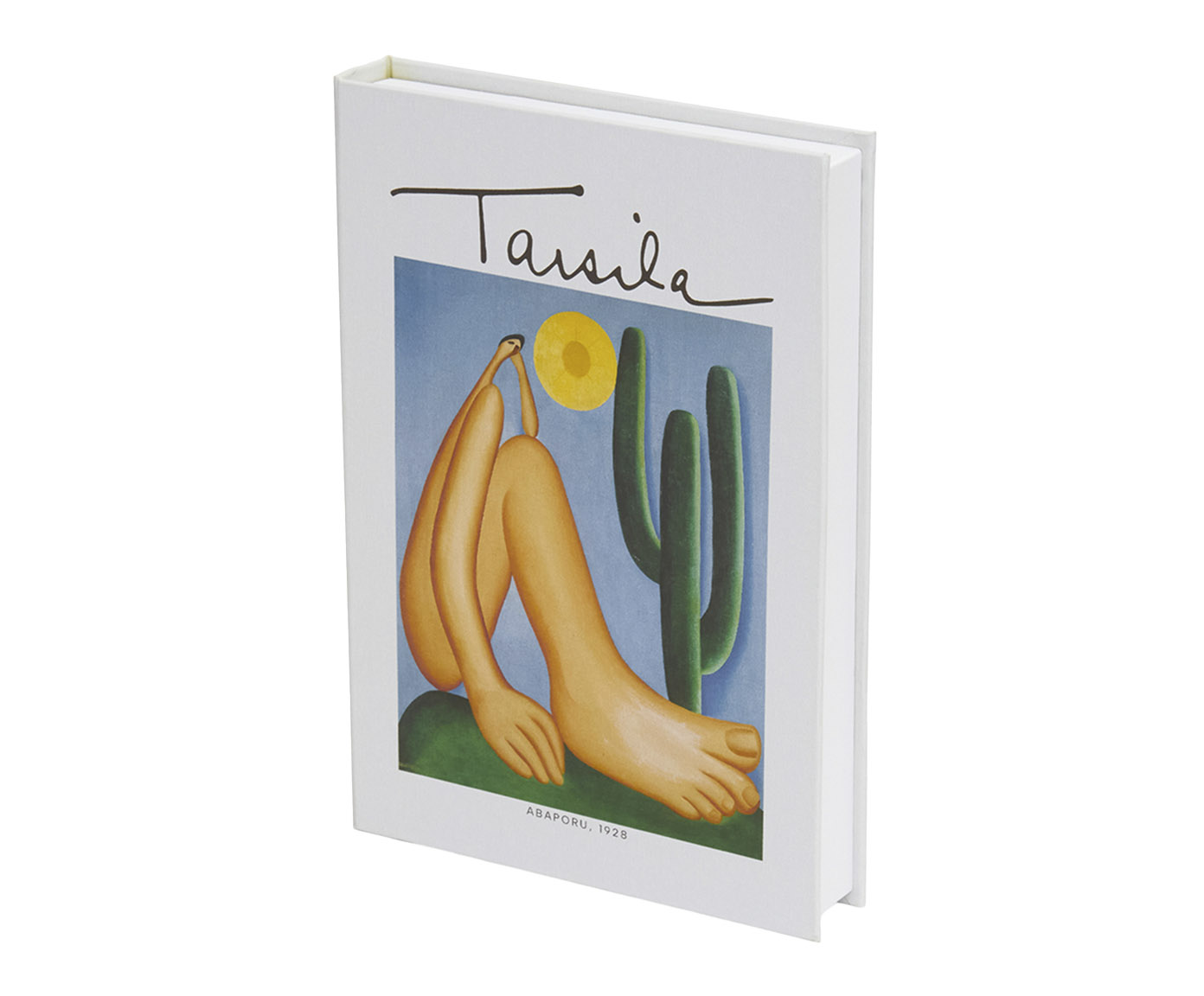 Livro-Caixa em Mdf e Canvas Abaporu - image 0