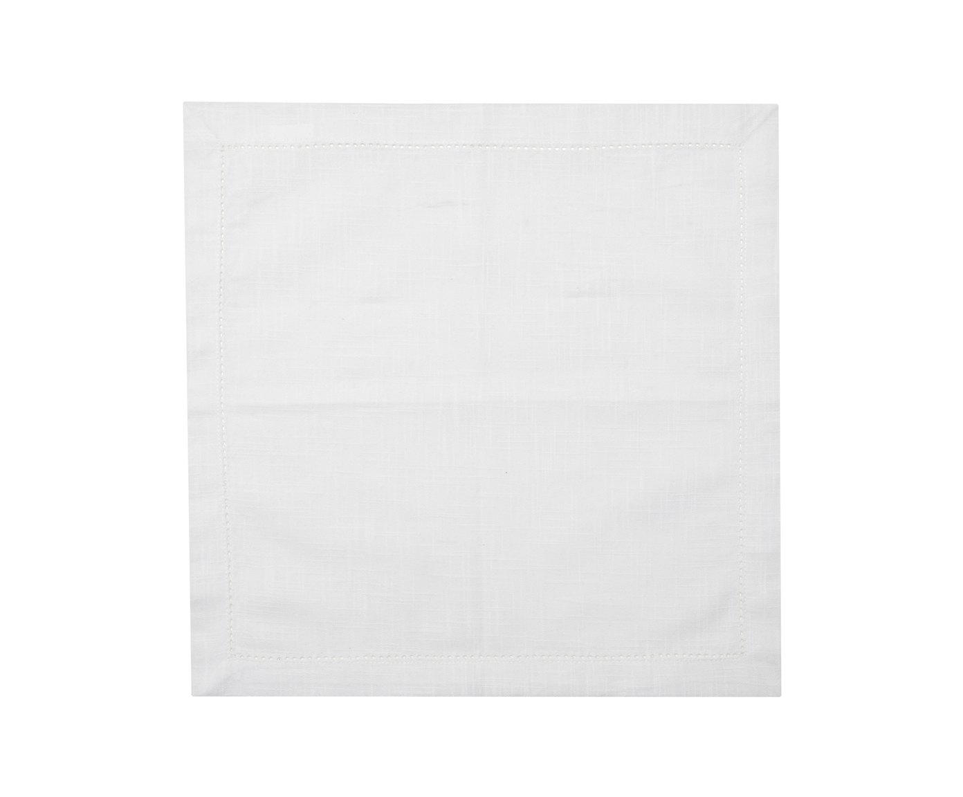 Jogo de Guardanapos Ponto Ajour Luxo Branco image number 1