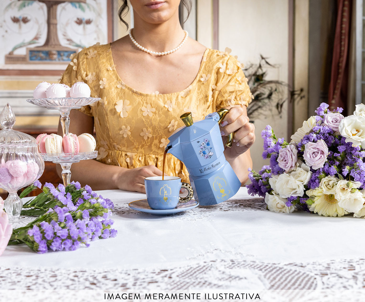 Cafeteira Moka Express Bridgerton image number 4