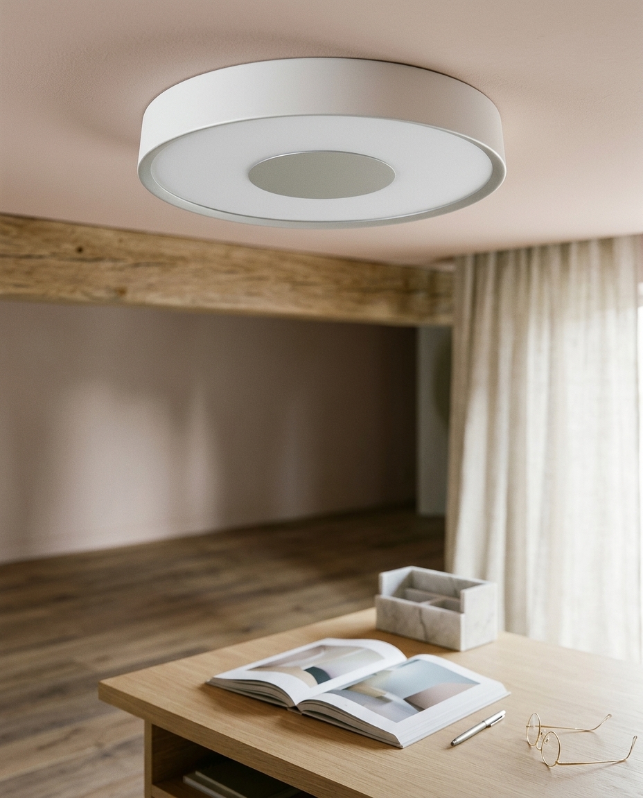 Plafon Led Ballon Branco Bivolt - image 1