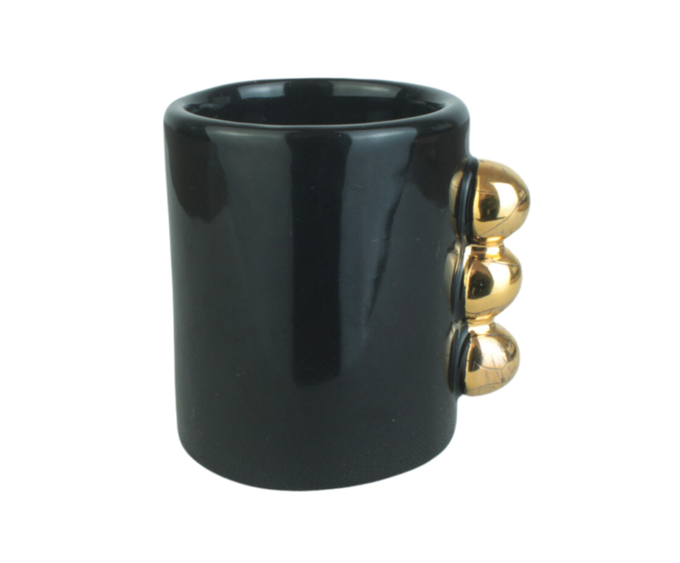 Canequinha Triball Preta com Ouro image number 0