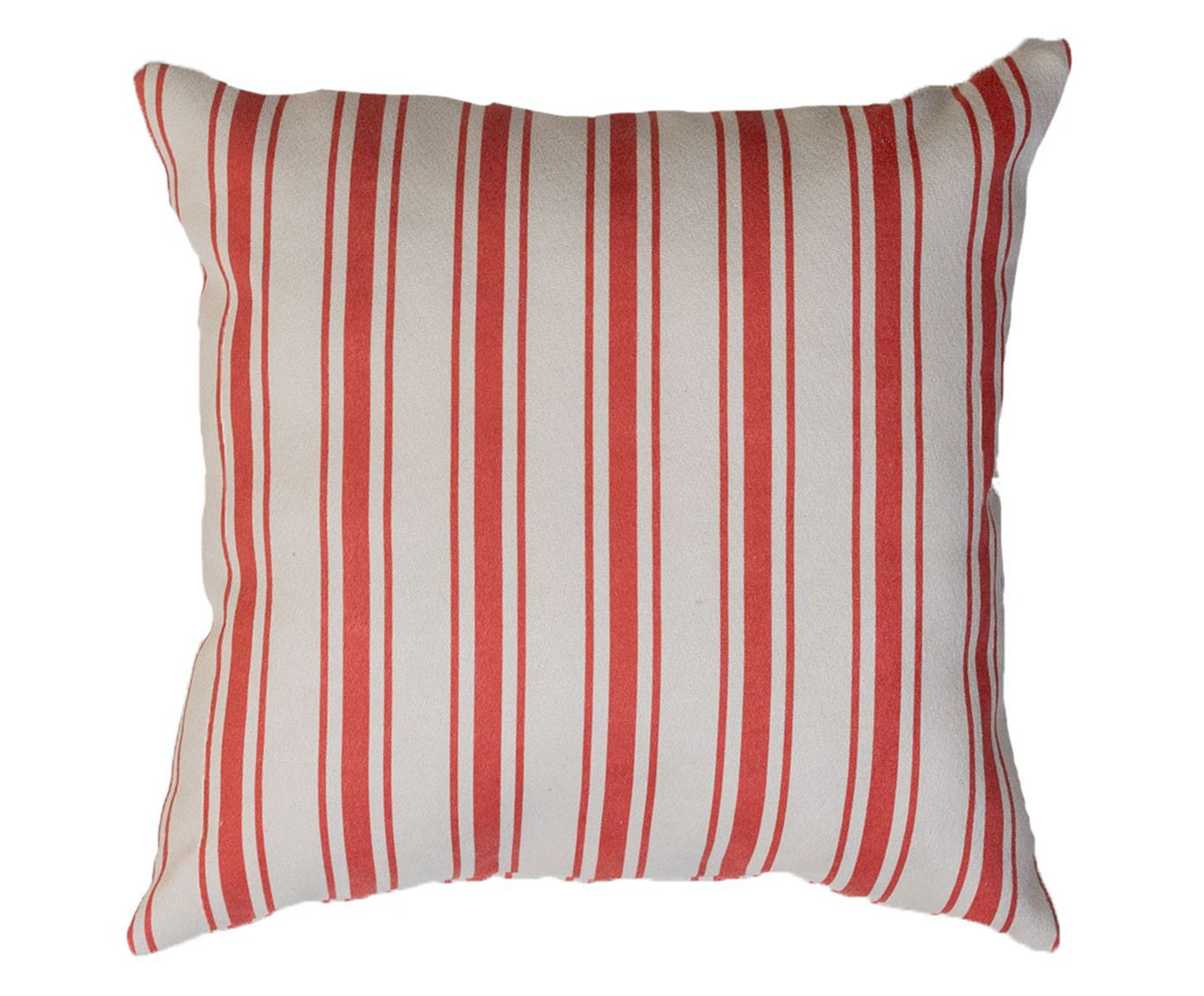 Almofada Listras Vermelho Branco e Vermelho image number 0