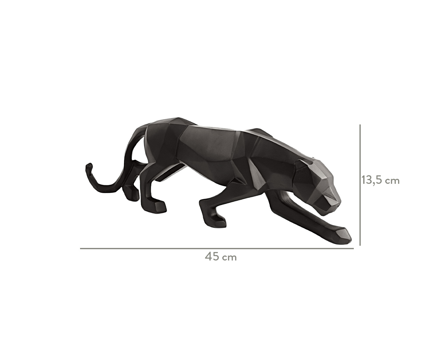 Escultura Leopardo Preto image number 3