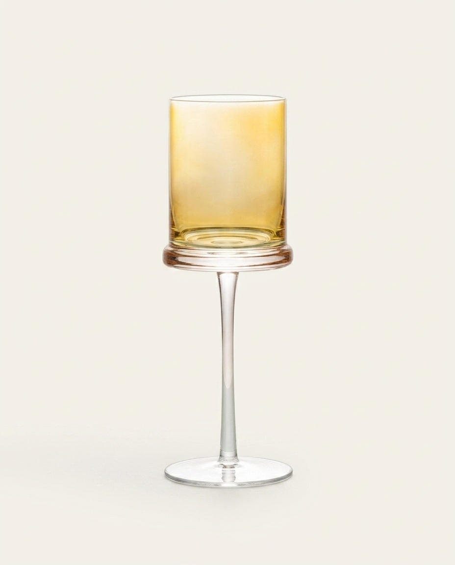 Ta&ccedil;a para Vinho &Eacute;lan Amarelo - image 0