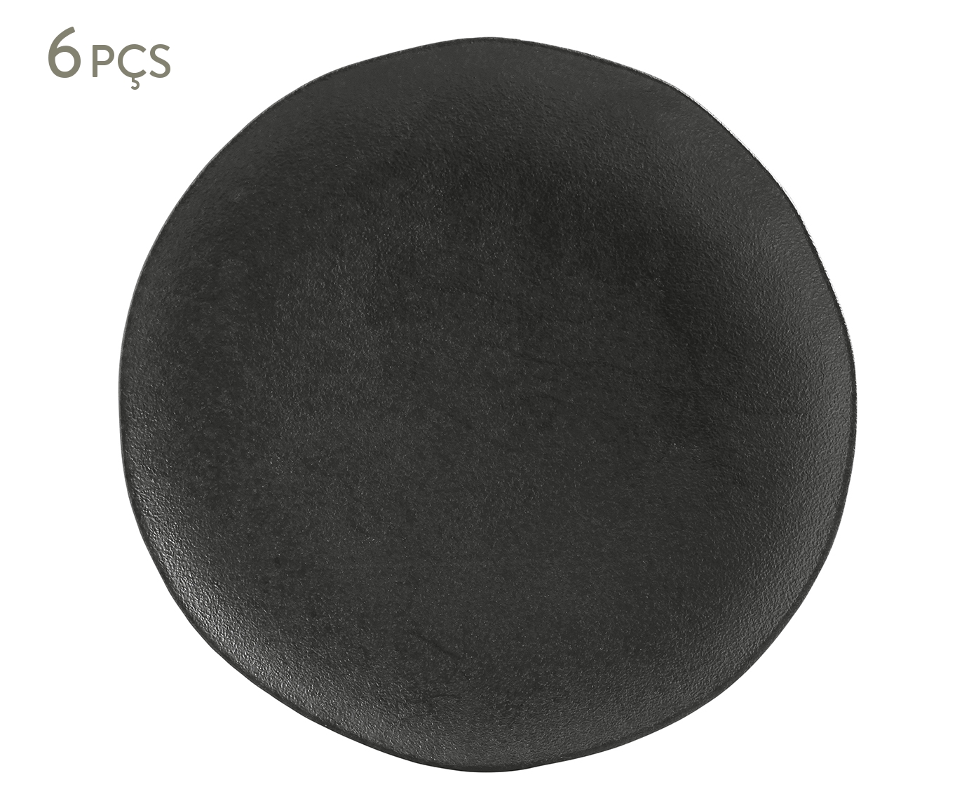 Jogo de Pratos Raso Org&acirc;nico Carbon Abstrato - image 0