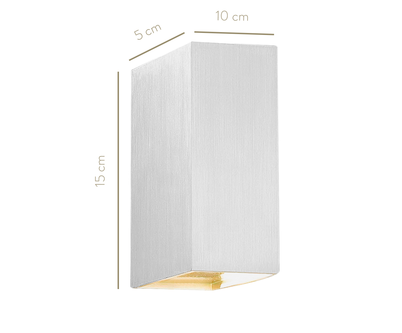 Arandela de Led 5W Majken Branca - 127V image number 3