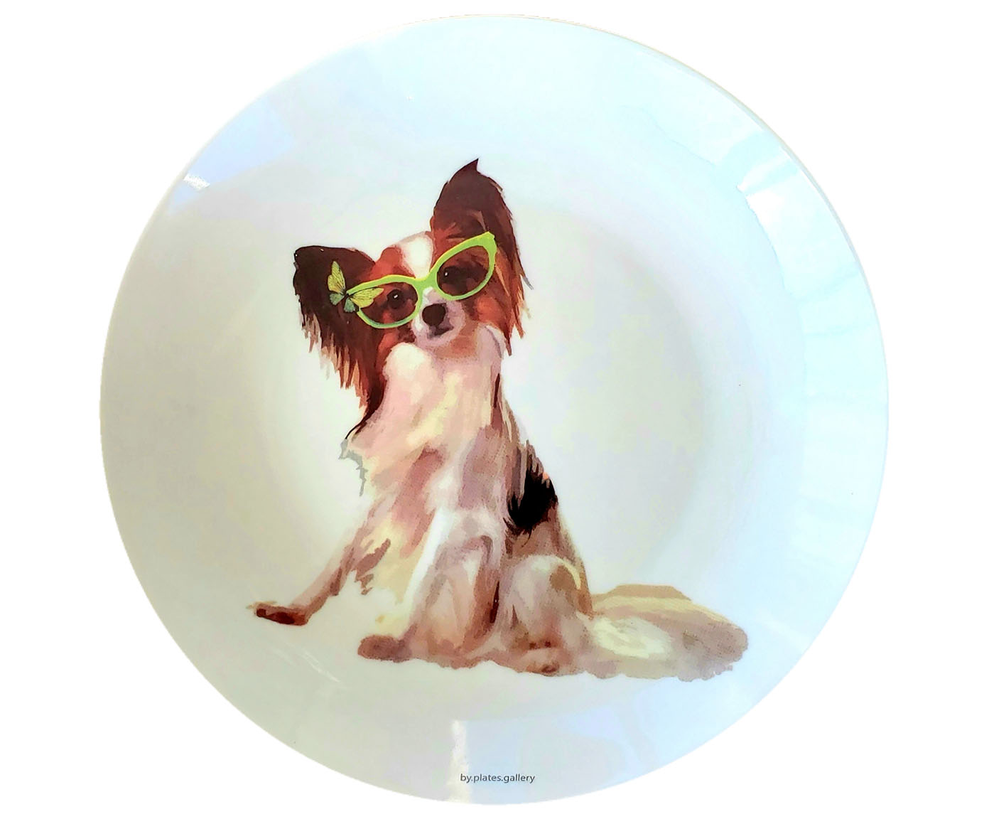 Prato de Porcelana Juju And Butterfly - image 0