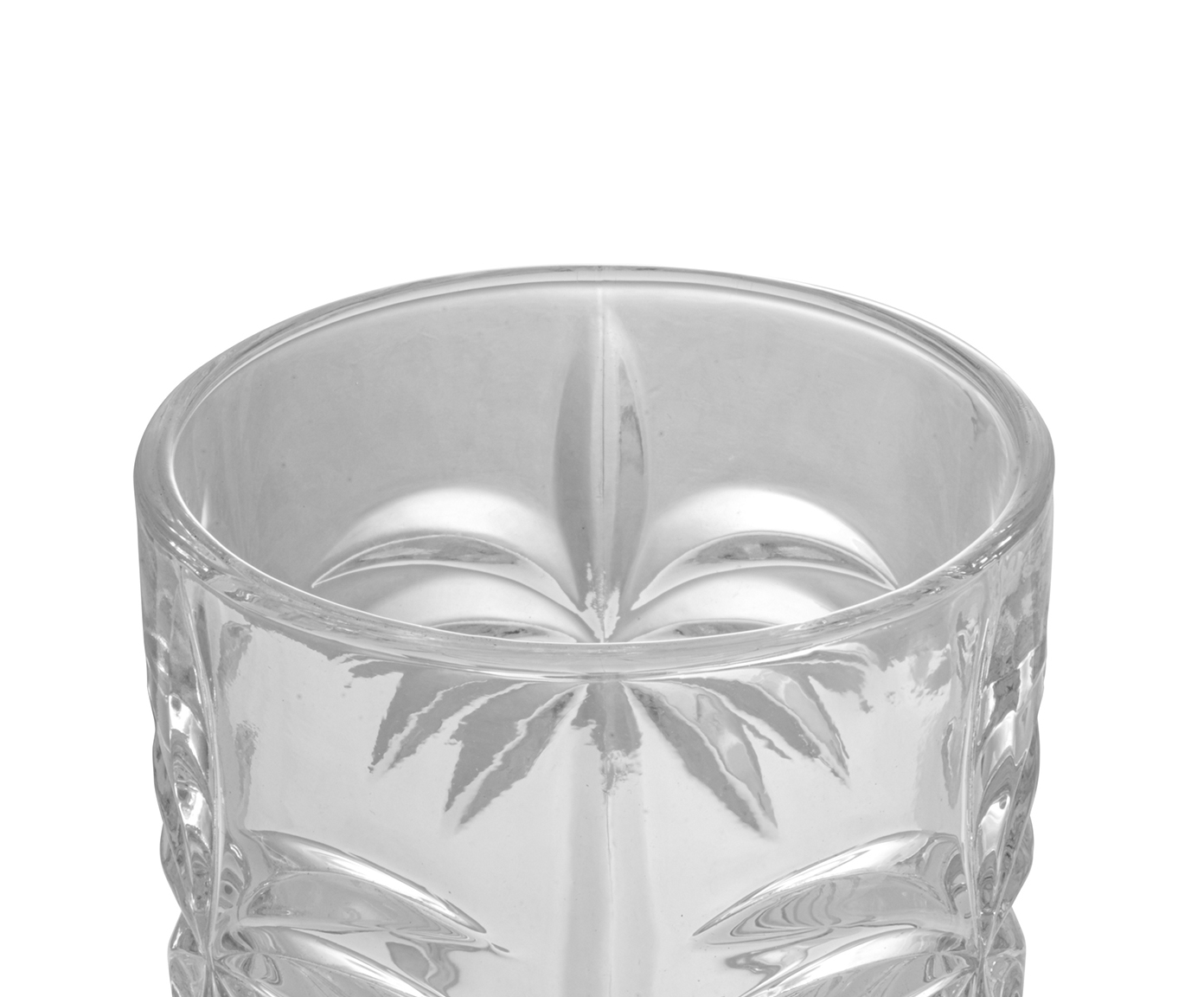 Ta&ccedil;a para &Aacute;gua de Cristal Ecol&oacute;gico Palm Tree image number 2