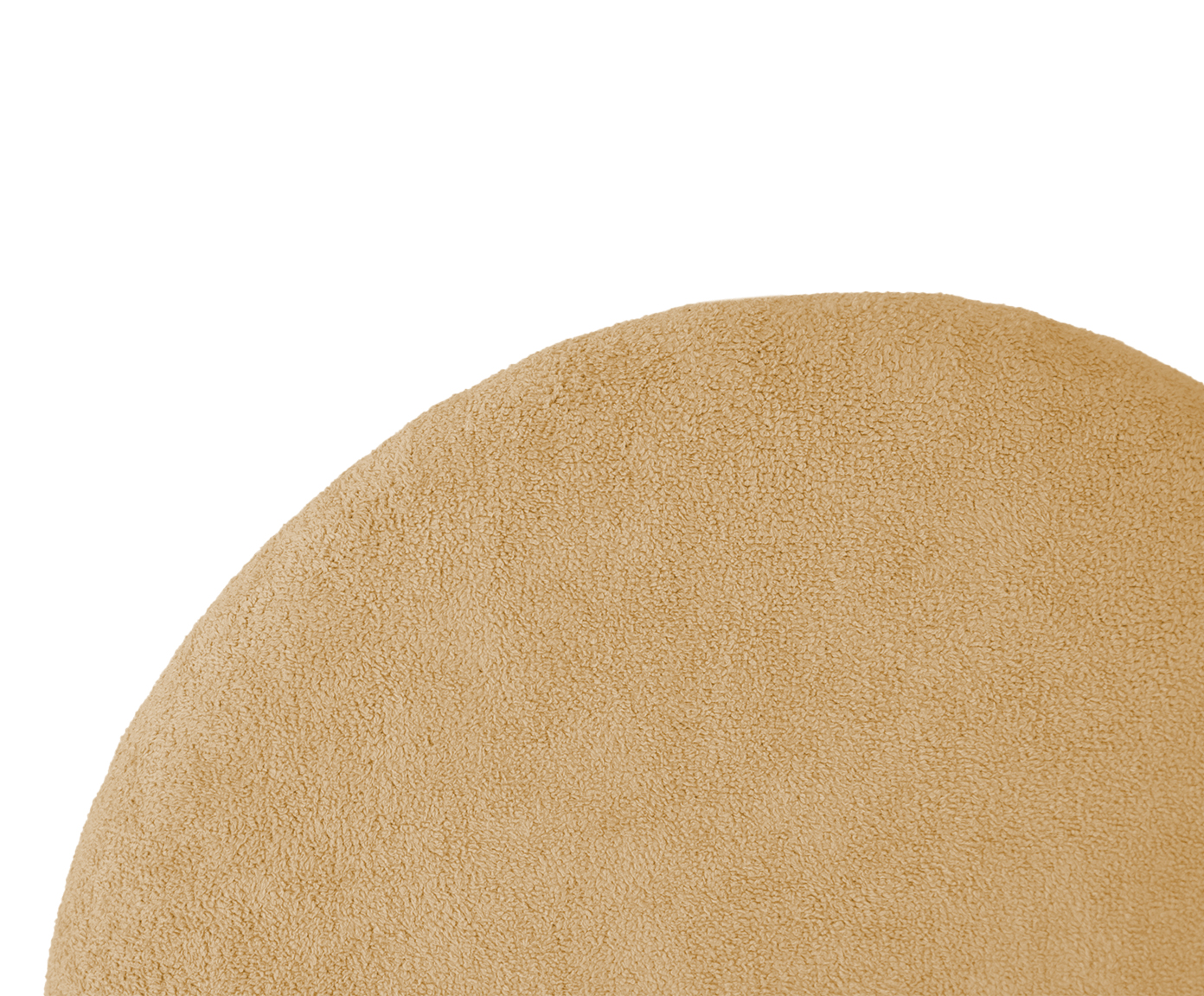 Cabeceira em Boucle Aveludado Arco Embrace Amarelo Ocre image number 5