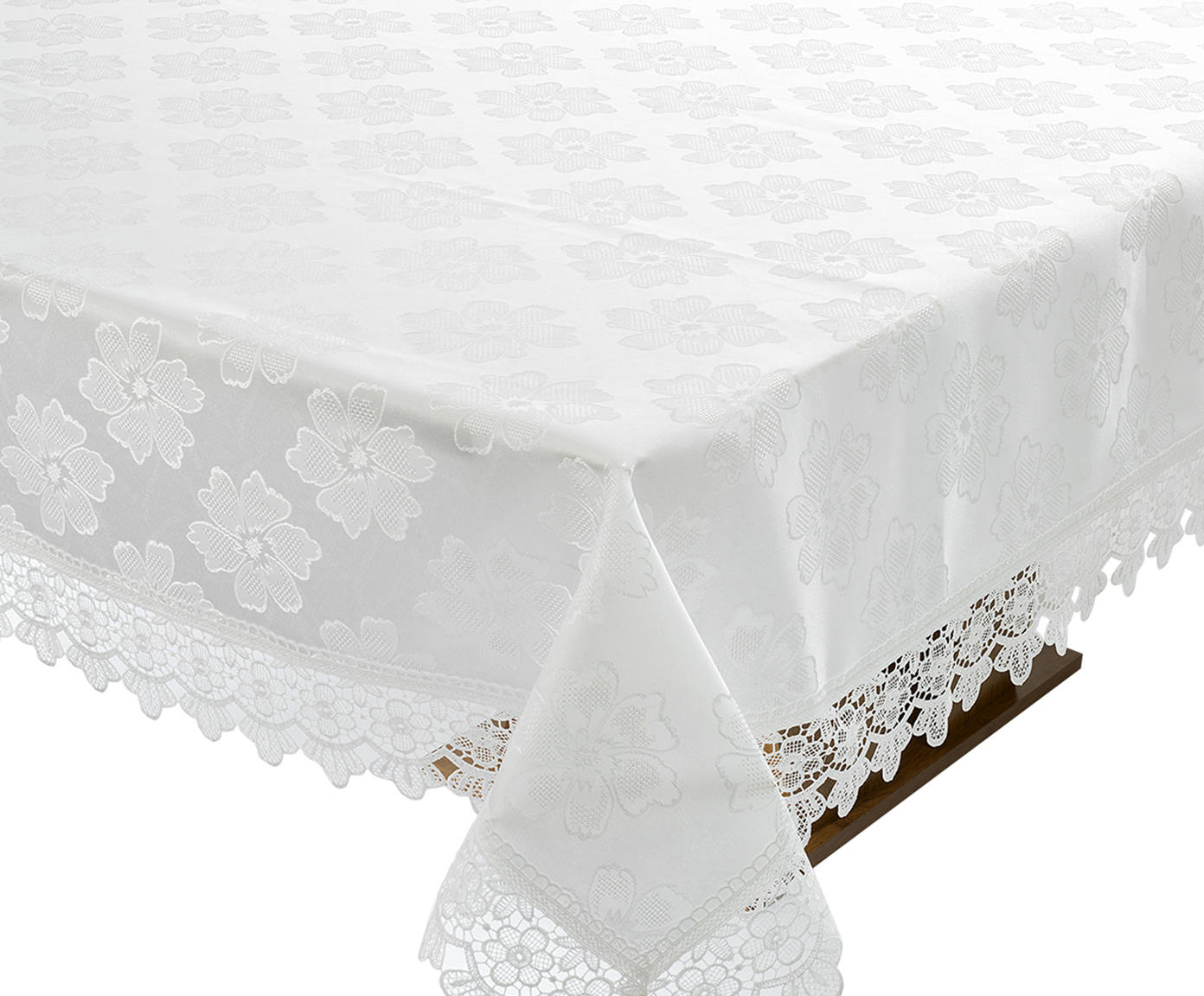 Toalha de Mesa Valentina Branco image number 2