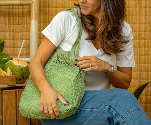 Bolsa de Croch&ecirc; Verde image number 2