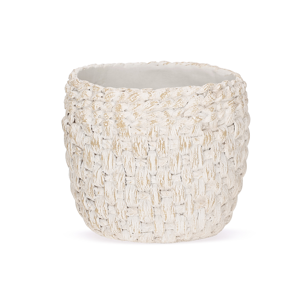 Cachepot Fussen Off White - image 0