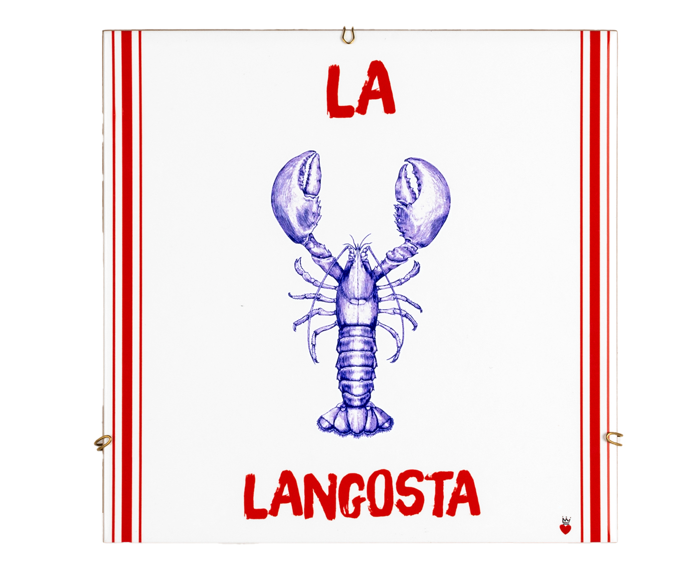 Quadro Azuleicha Avulso - Lagosta - image 0