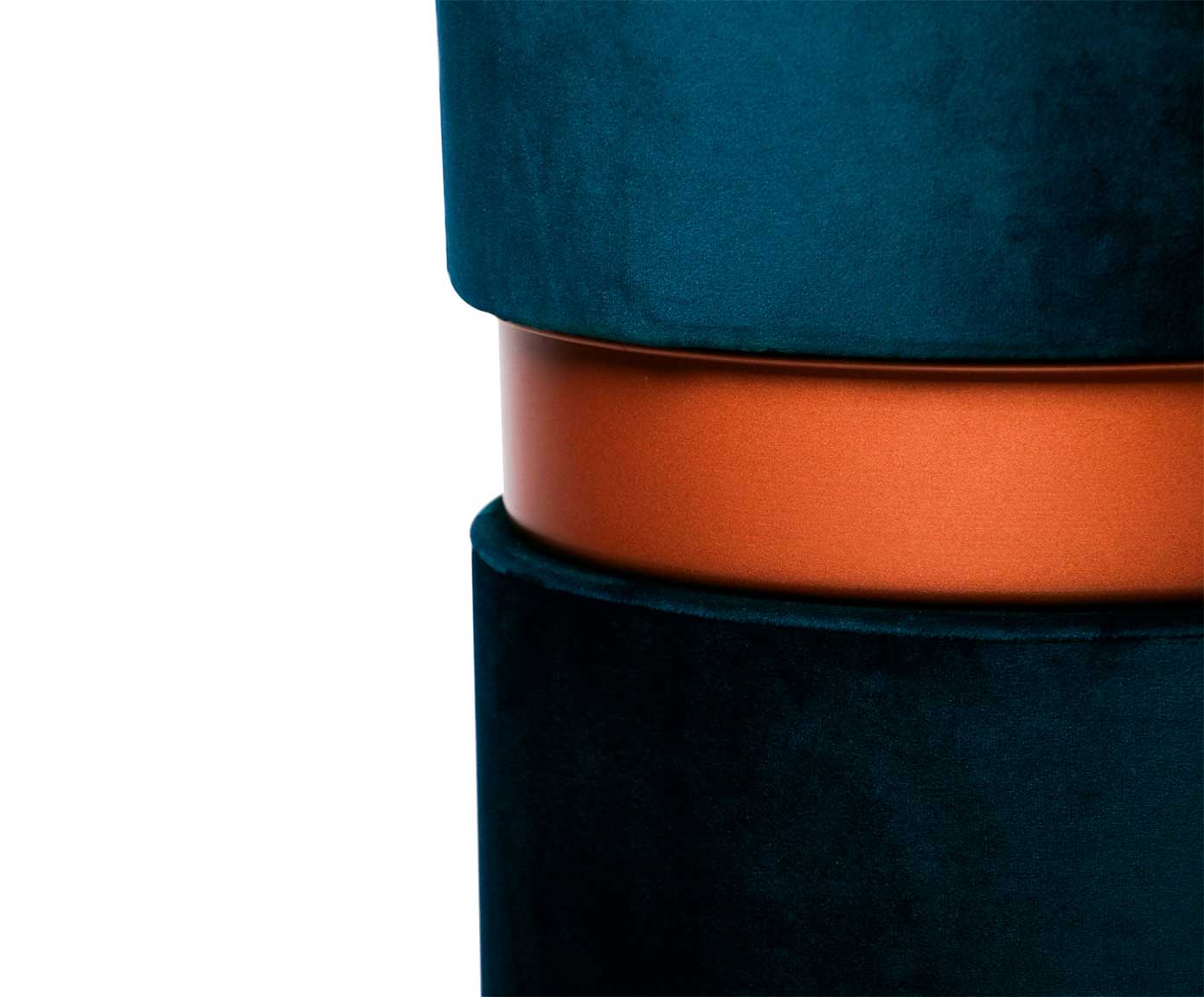 Puff Duo - Azul e Cobre image number 2