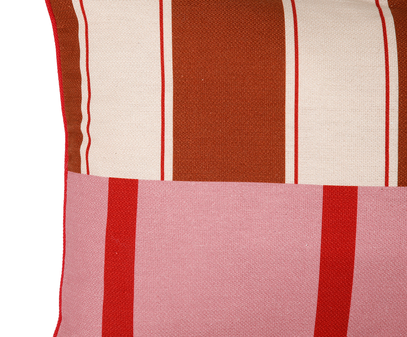 Capa de Almofada Retangular Estampada com Cordon&ecirc; Moyou Colorida image number 3